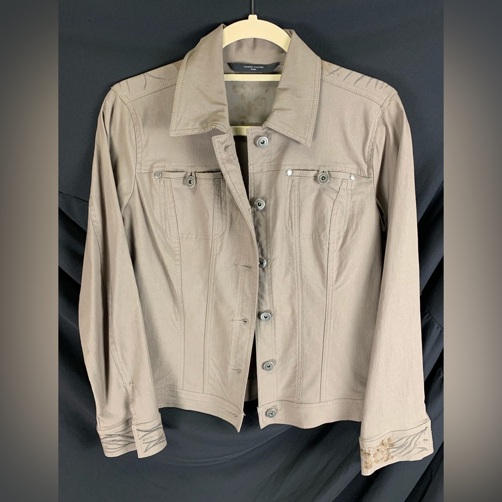 Simon Chang denim jacket (hand painted)